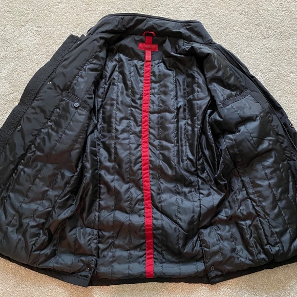 Men’s Alfani Fitted Black Jacket, size Large - Picture 4 of 16